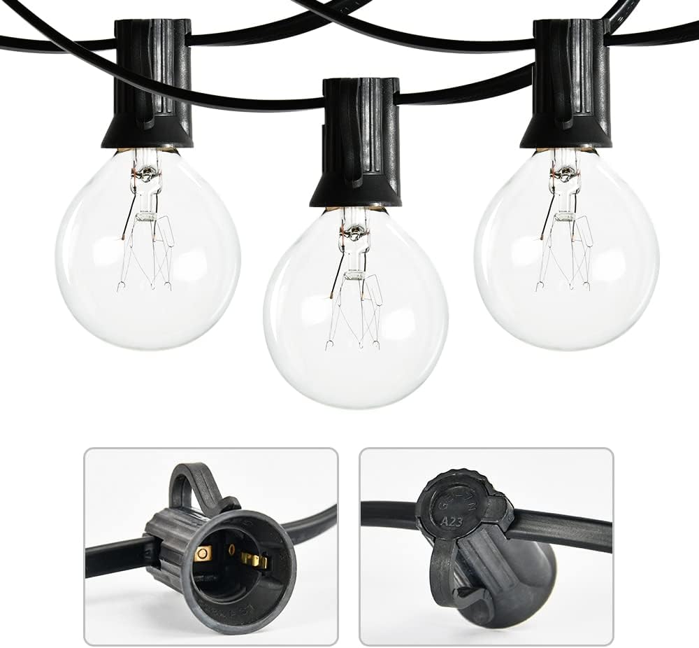 Guirnalda Guía Luces 25+1 Exterior 7.62mts