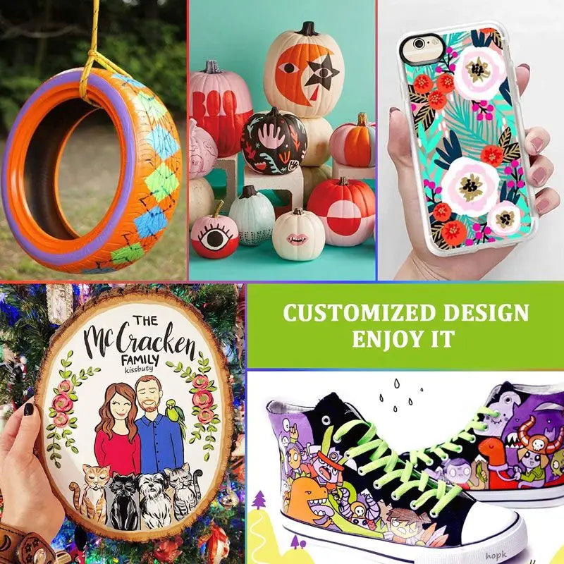 Marcadores Rotuladores Acrílico 48 Pcs