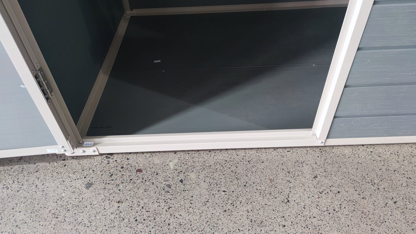 Galpón De Jardín Cobertizo Rersina 1.5m2 Con Piso Berdeal