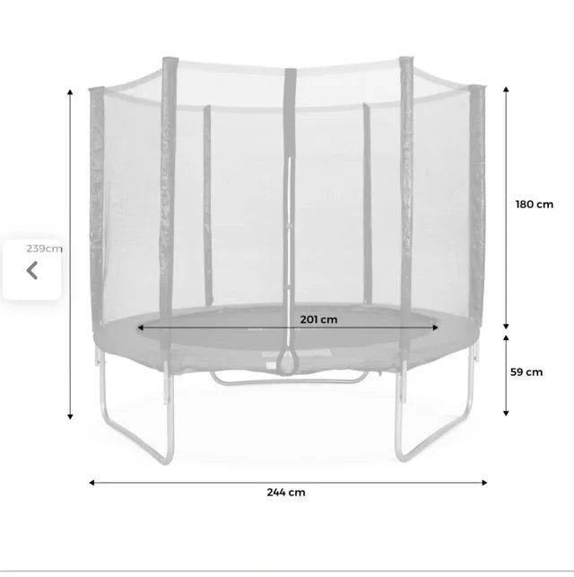 Cama Elástica 2.44 M