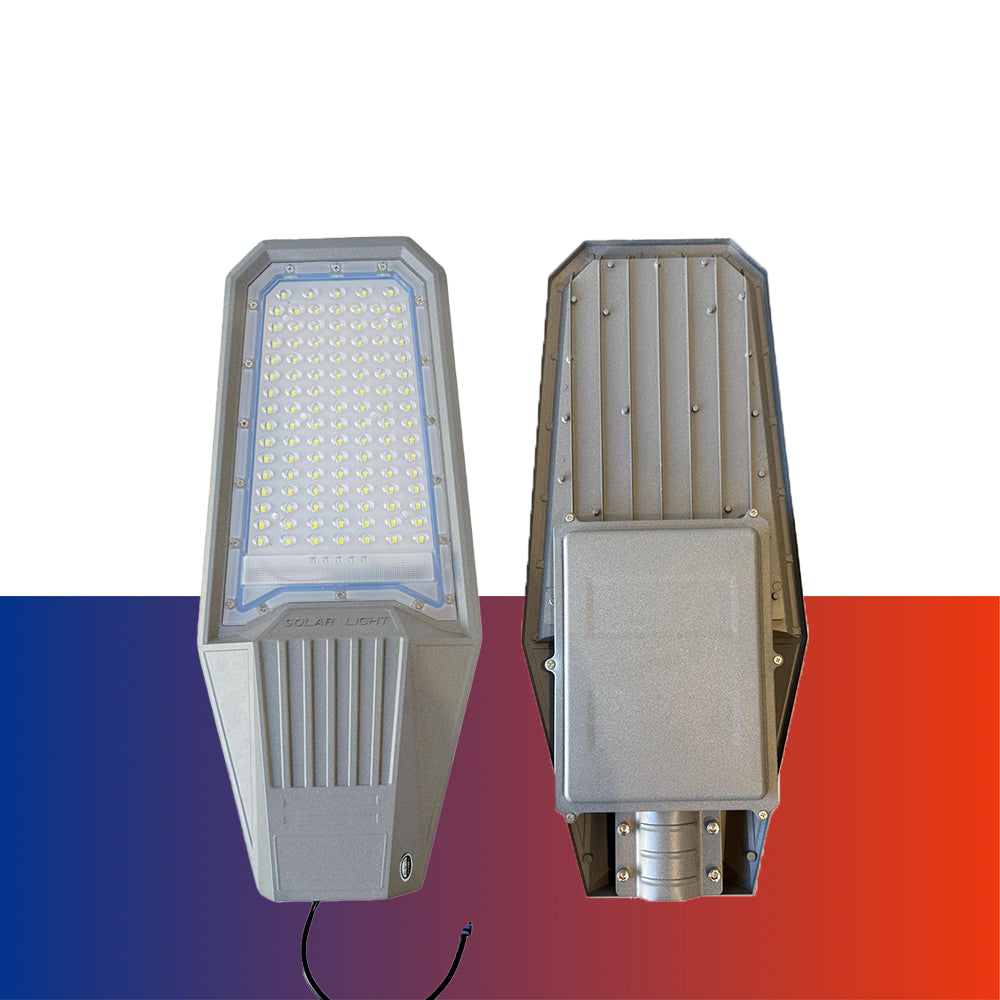 Foco Led Solar Vía Púbica 500w Exterior Blanco Frío