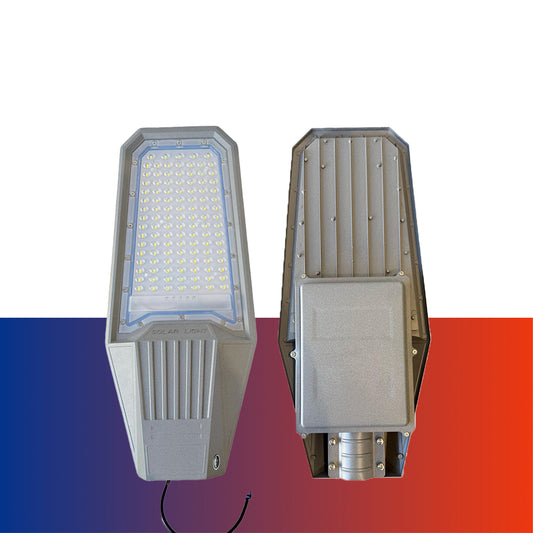 Foco Led Solar Vía Púbica 500w Exterior Blanco Frío