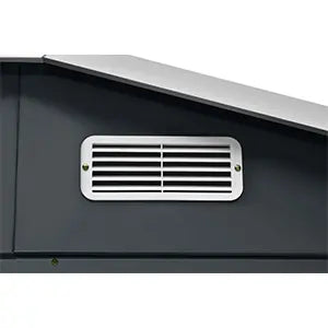 Galpón Chapa Galvanizada 3.8m2 Jardín Exterior