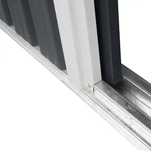 Galpón Chapa Galvanizada 3.8m2 Jardín Exterior