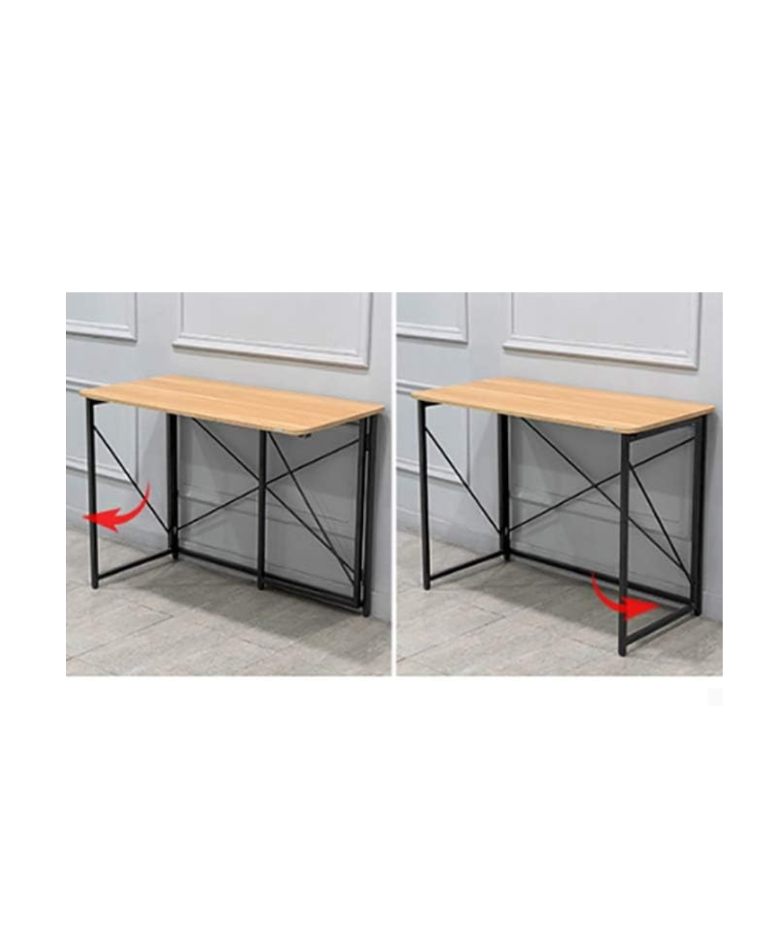 Escritorio Mesa Computadora de patas Plegables