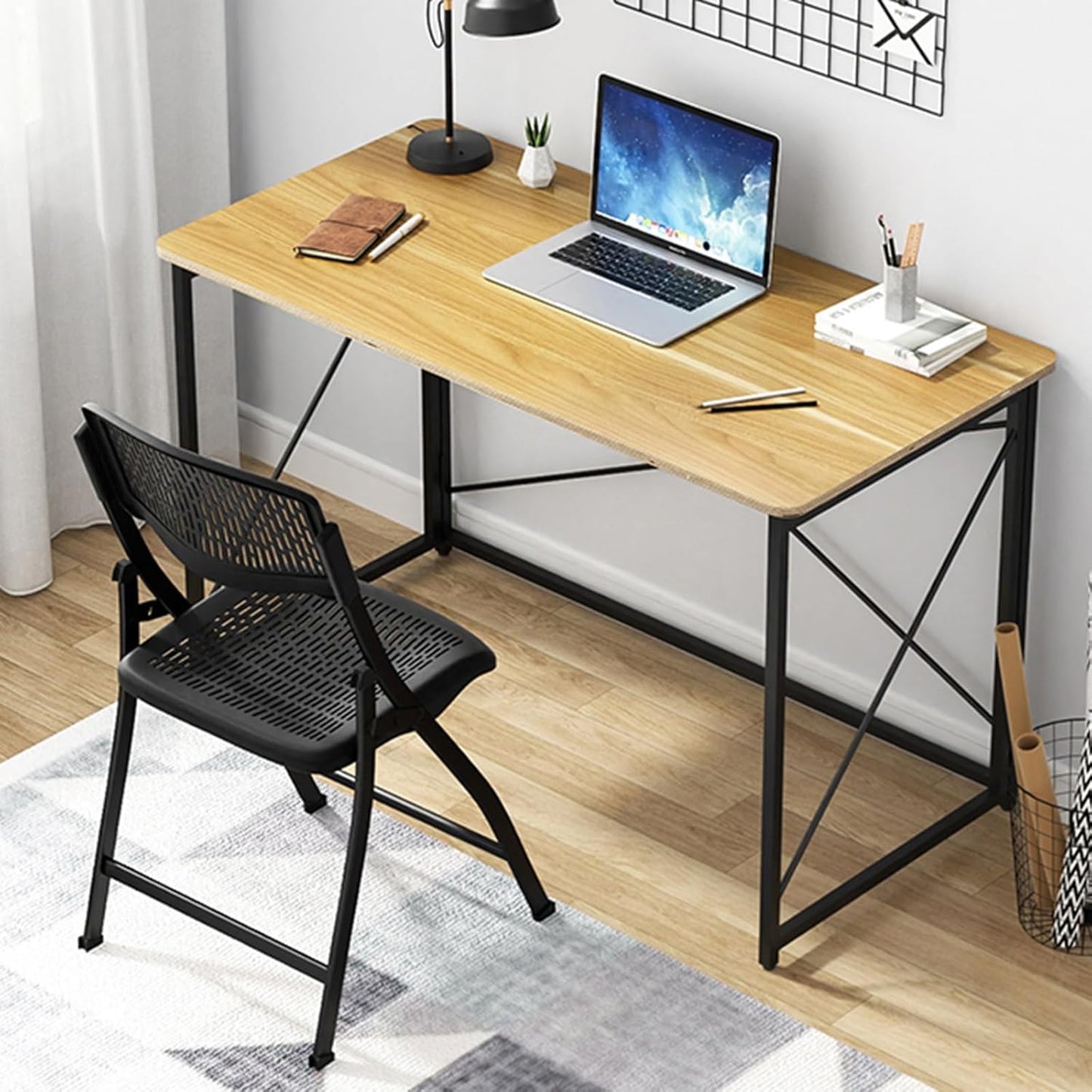 Escritorio Mesa Computadora de patas Plegables