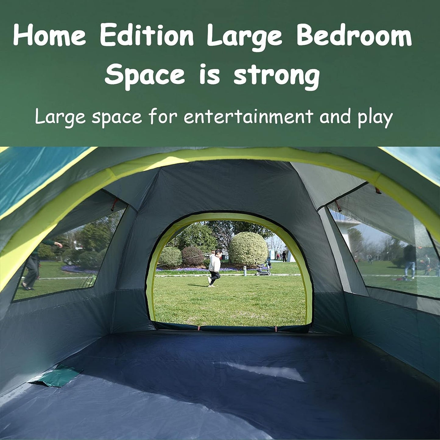 Carpa Camping 2 Personas Instalación Automática Mosquitero