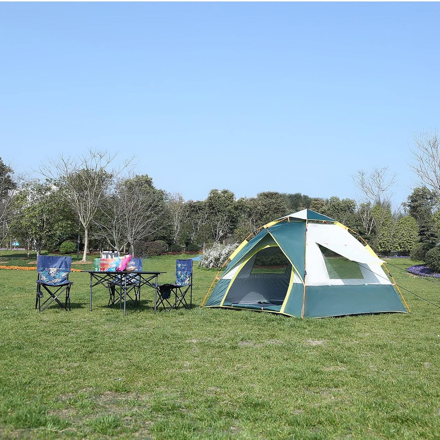 Carpa Camping 2 Personas Instalación Automática Mosquitero