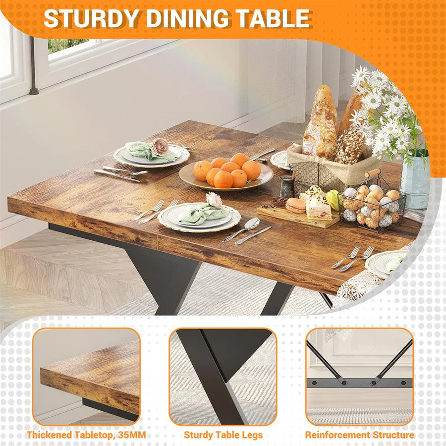 Mesa Comedor Rustica 6 Personas - PRÓXIMO INGRESO