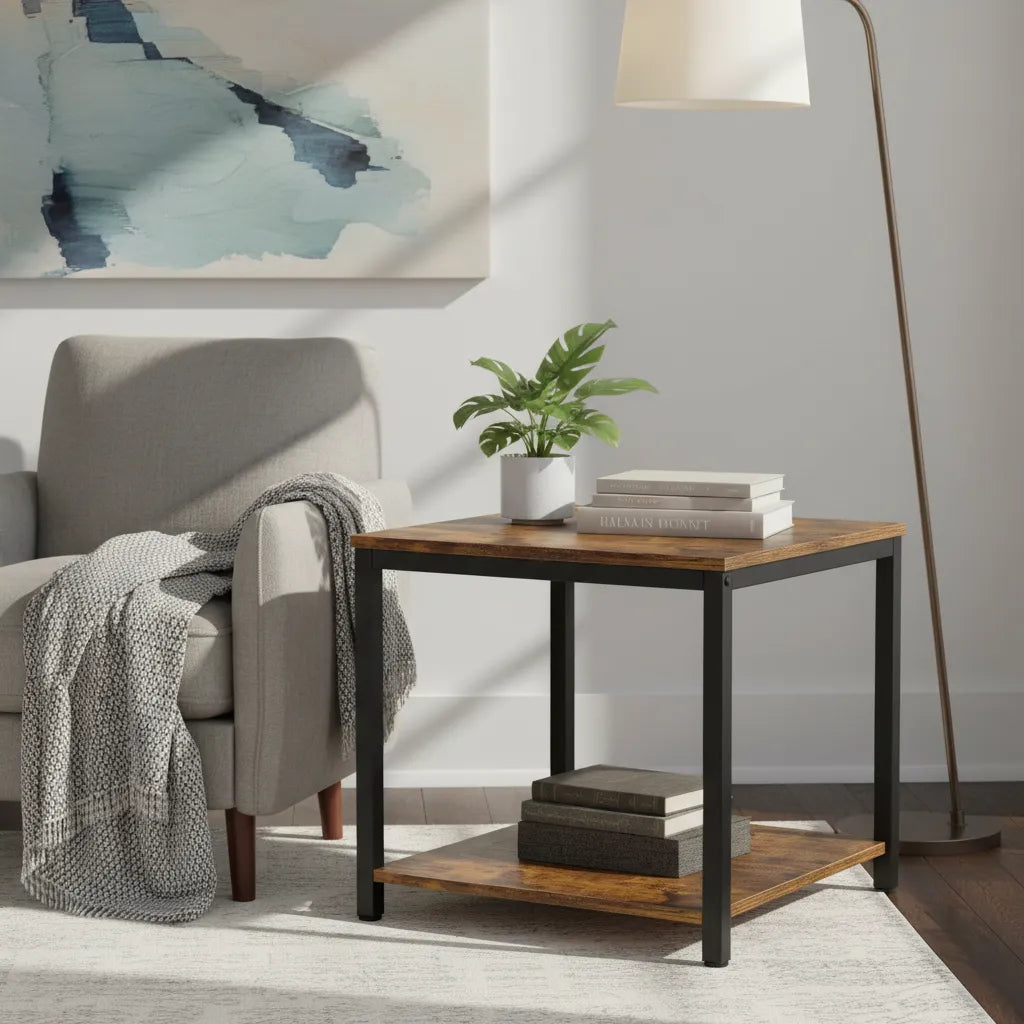 Mesa Ratona Central Living Mueble Madera