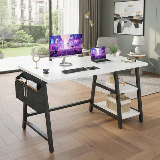 Escritorio 2 Estantes Con Archivador Oficina Cuarto