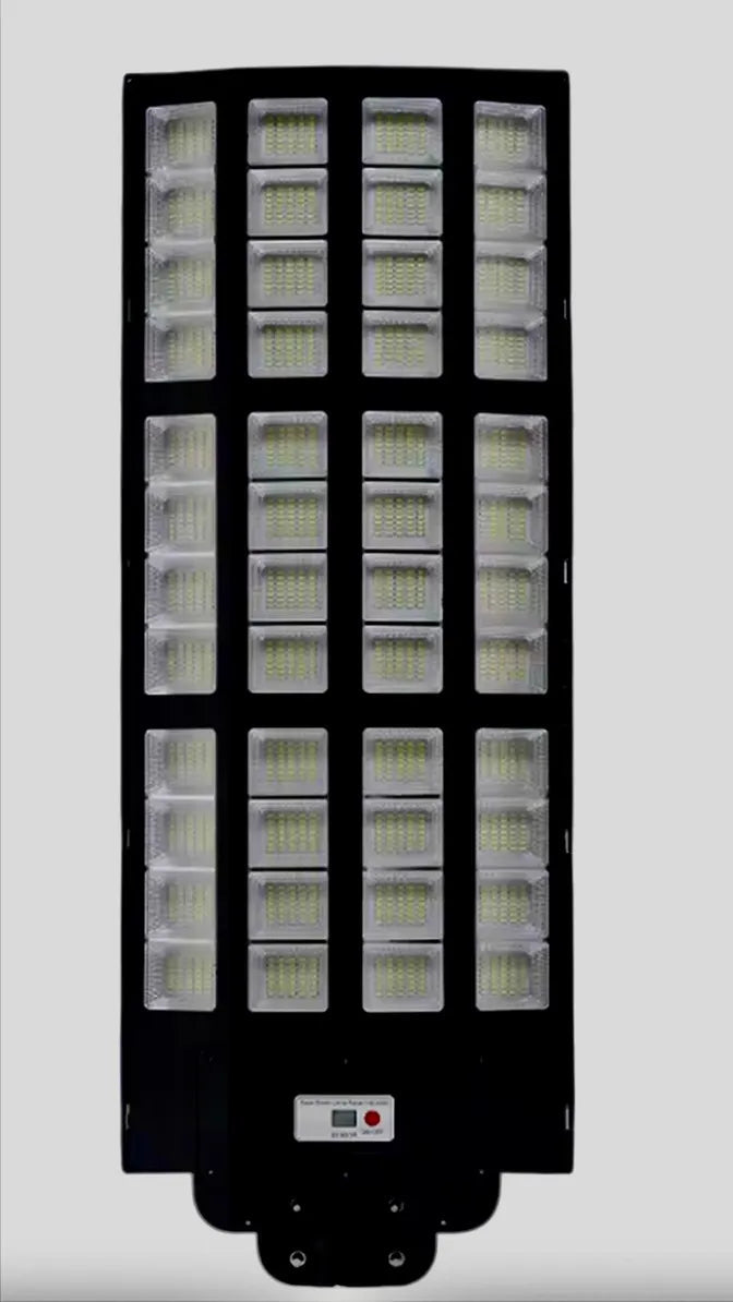 Foco Solar Ext 1500w Gran Angulo C/sensor Ctrl Y Brazo Blanco Frio