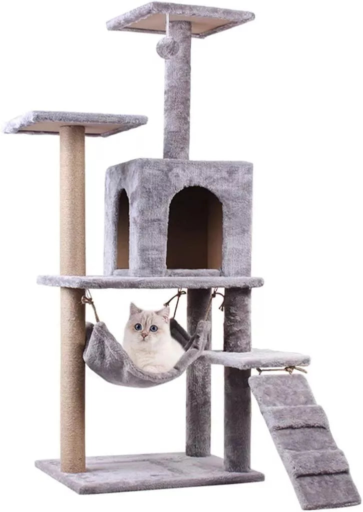 Rascador Para Gatos Torre Tres Pisos