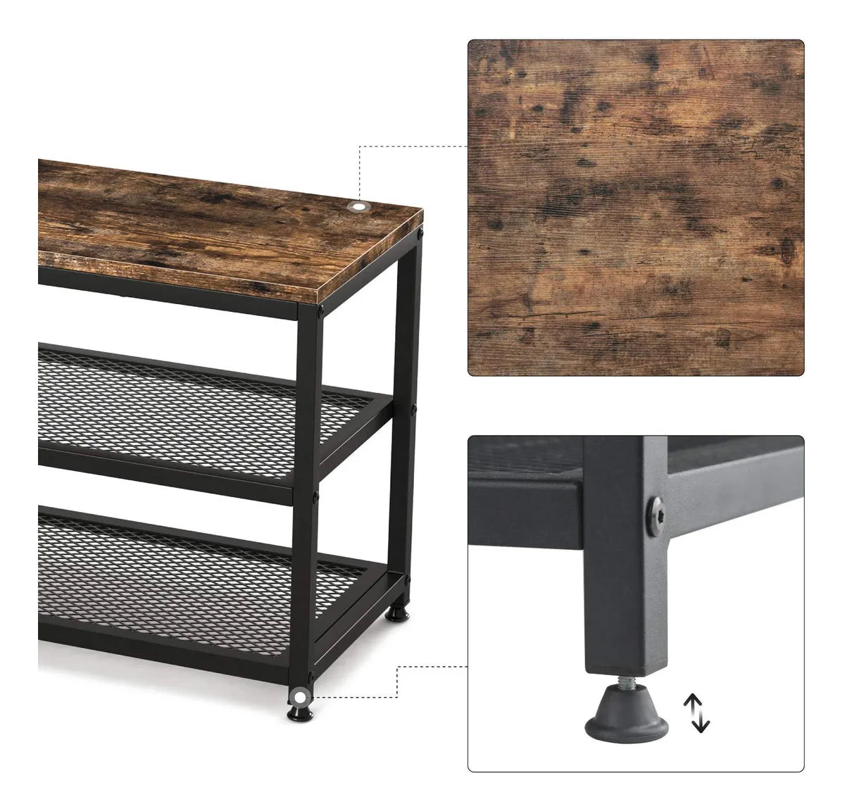 Zapatera 3 Niveles, Organizador, Repisa