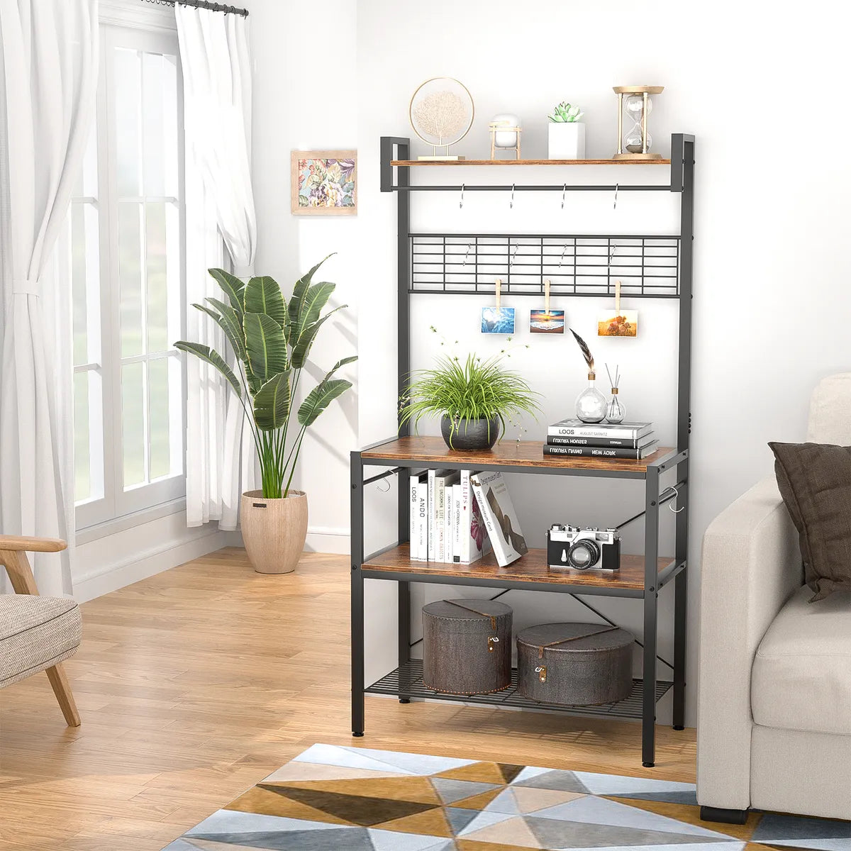 Mueble Cocina Rack Armario Colgar Estantería Organizador