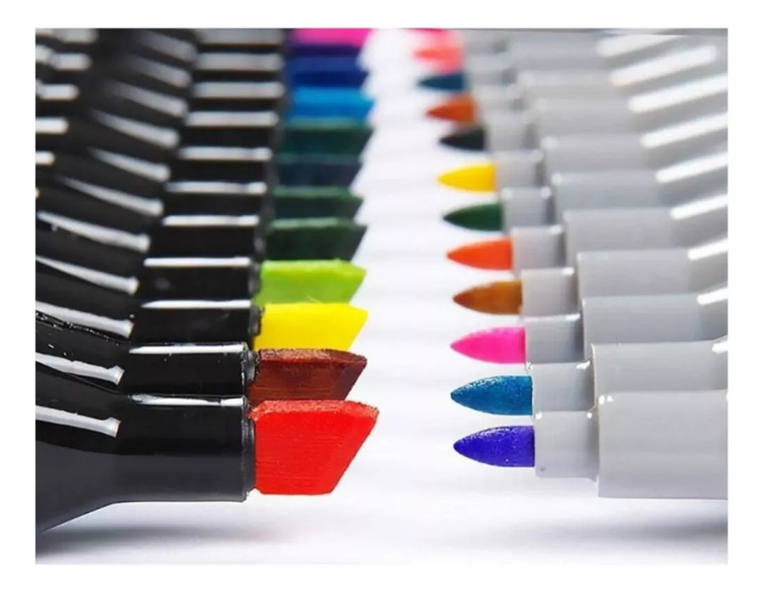 Marcador Doble Punta Touch Pack80