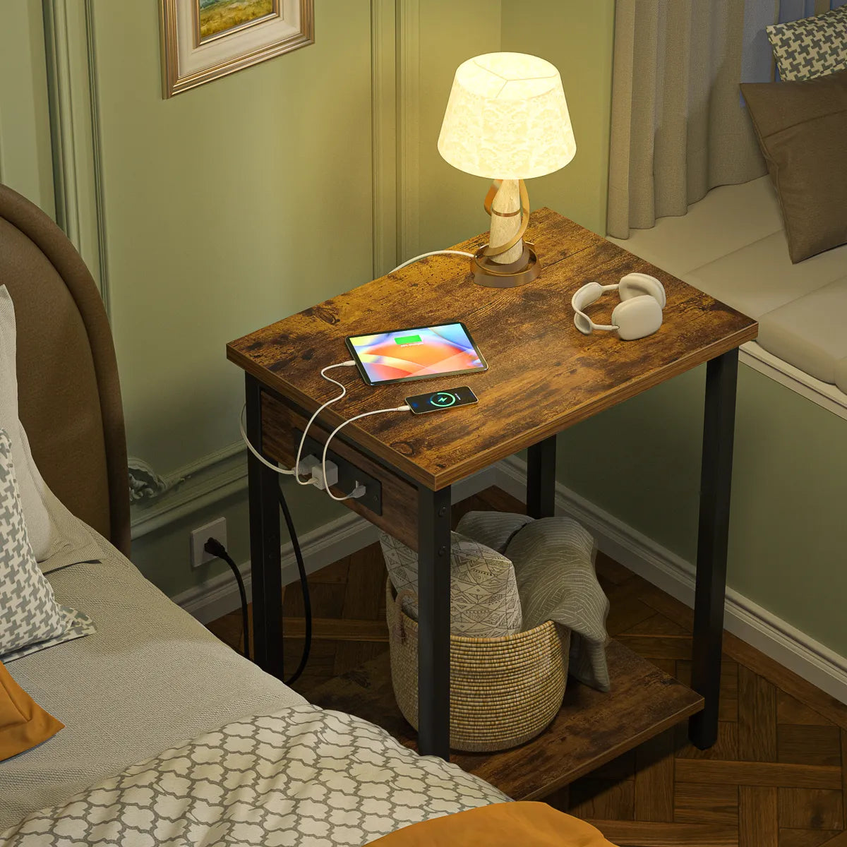 Mesas Auxiliares X 2 Living Dormitorio