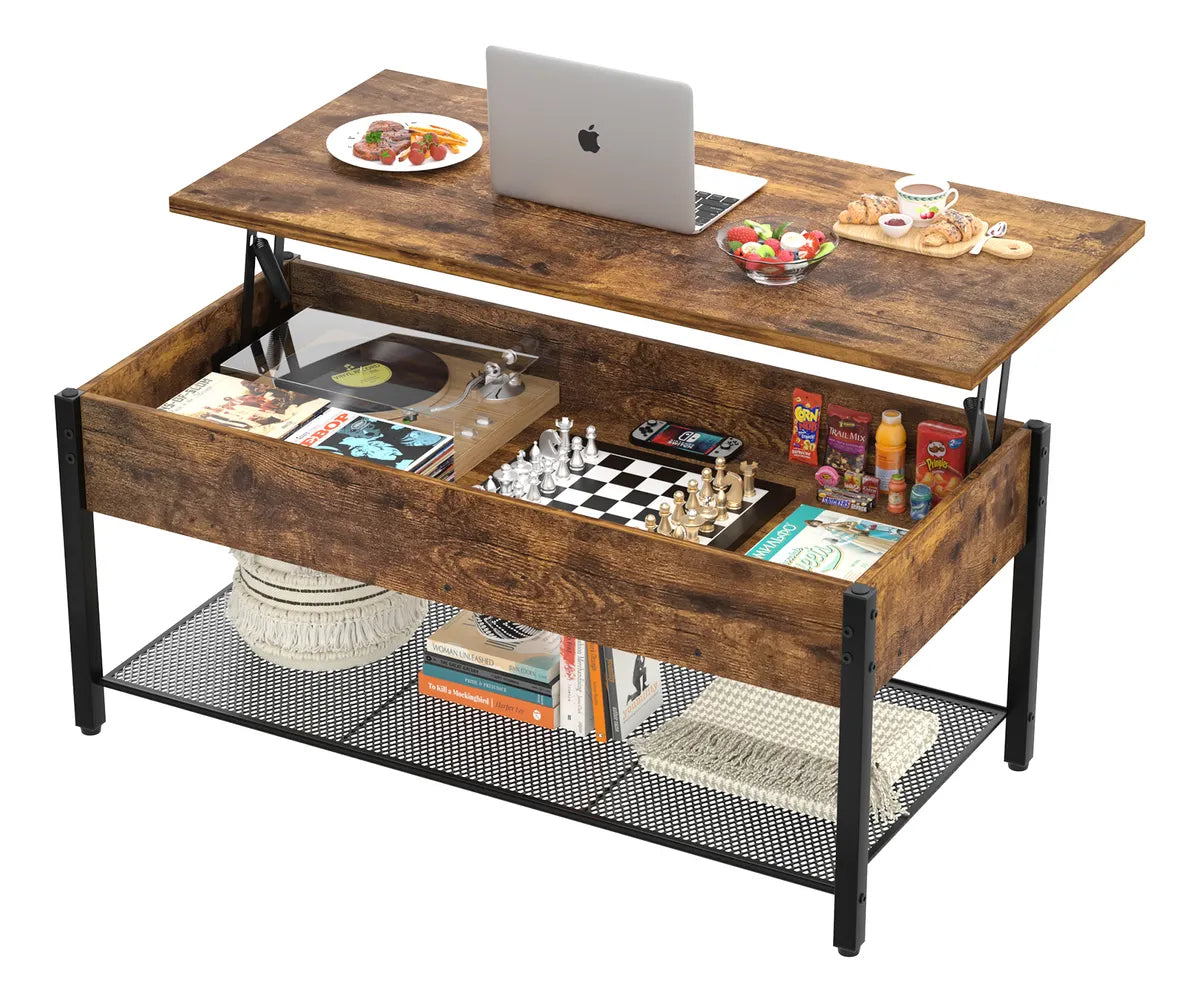 Mesa Ratona De Centro Con Tapa Aérea Multifunción Berdeal