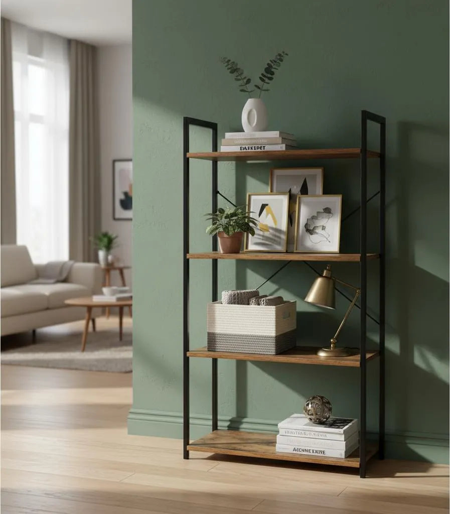 Estantería Repisa 4 Estantes Organización Living Cocina Baño