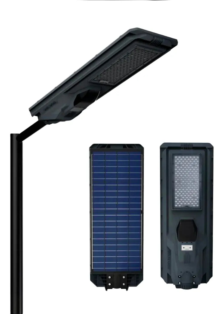 Foco Solar Exterior 1200w C/sensor Control Y Brazo Luz Fría