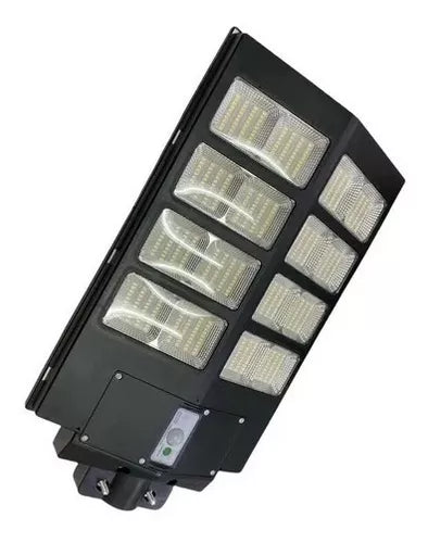 Foco Solar Led 400w Exterior C/ Sensor Y Control Brazo Metal
