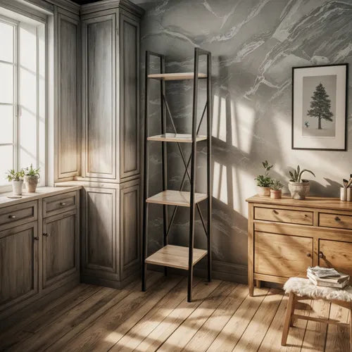 Biblioteca Estantería Repisa Metálica Multiuso Hogar Cocina