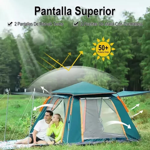 Carpa Familiar Camping 6 Personas Oxford