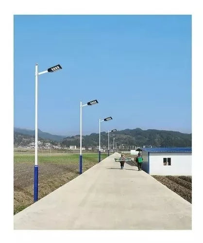 Foco Solar Led 400w Exterior C/ Sensor Y Control Brazo Metal