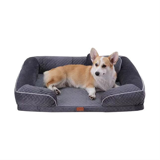 Cama para mascotas M c/ almohada