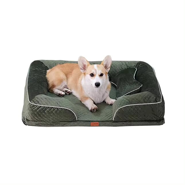 Cama para mascotas M c/ almohada