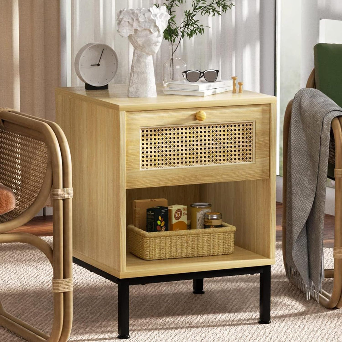 Mesa De Luz  1 Cajón Dormitorio
