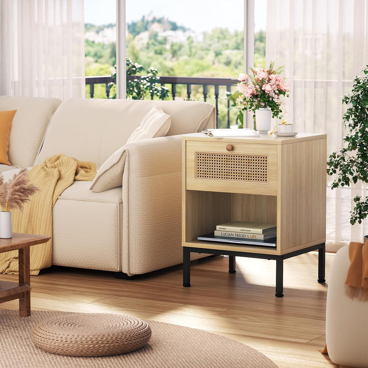 Mesa De Luz  1 Cajón Dormitorio