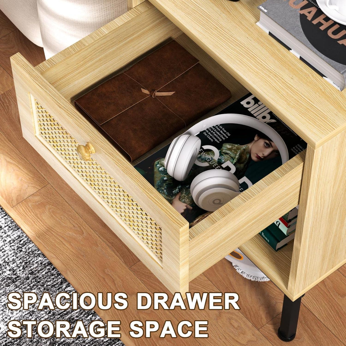 Mesa De Luz  1 Cajón Dormitorio