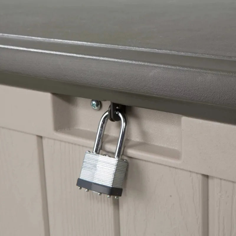 Baúl Plastico Almacenamiento Exterior Interior 380l