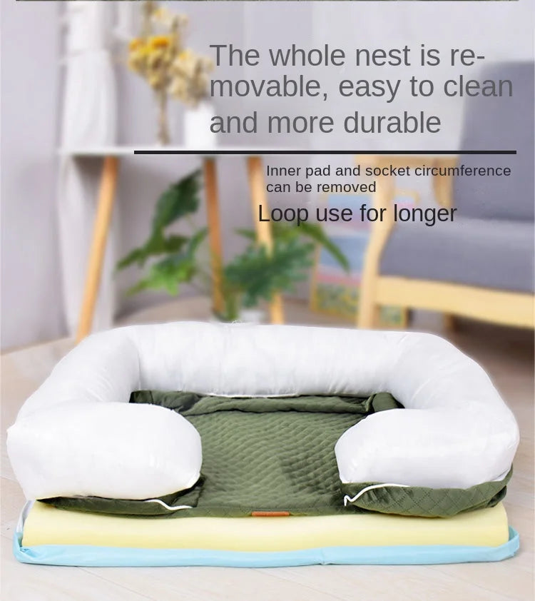 Cama Cucha Para Mascotas Lavable Extraíble Talle L