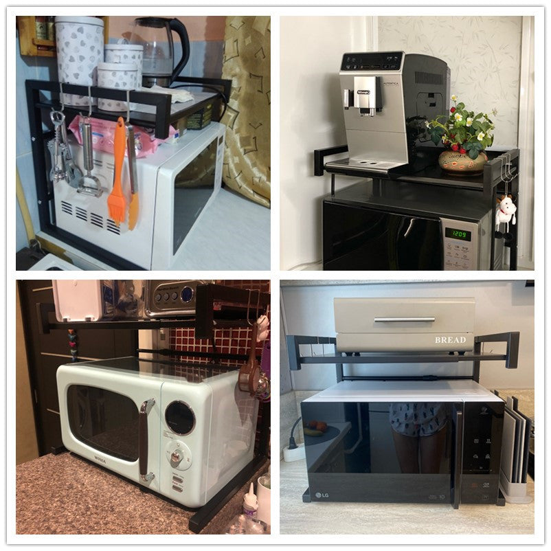 Organizador Rack Para Horno Microondas Ajustable