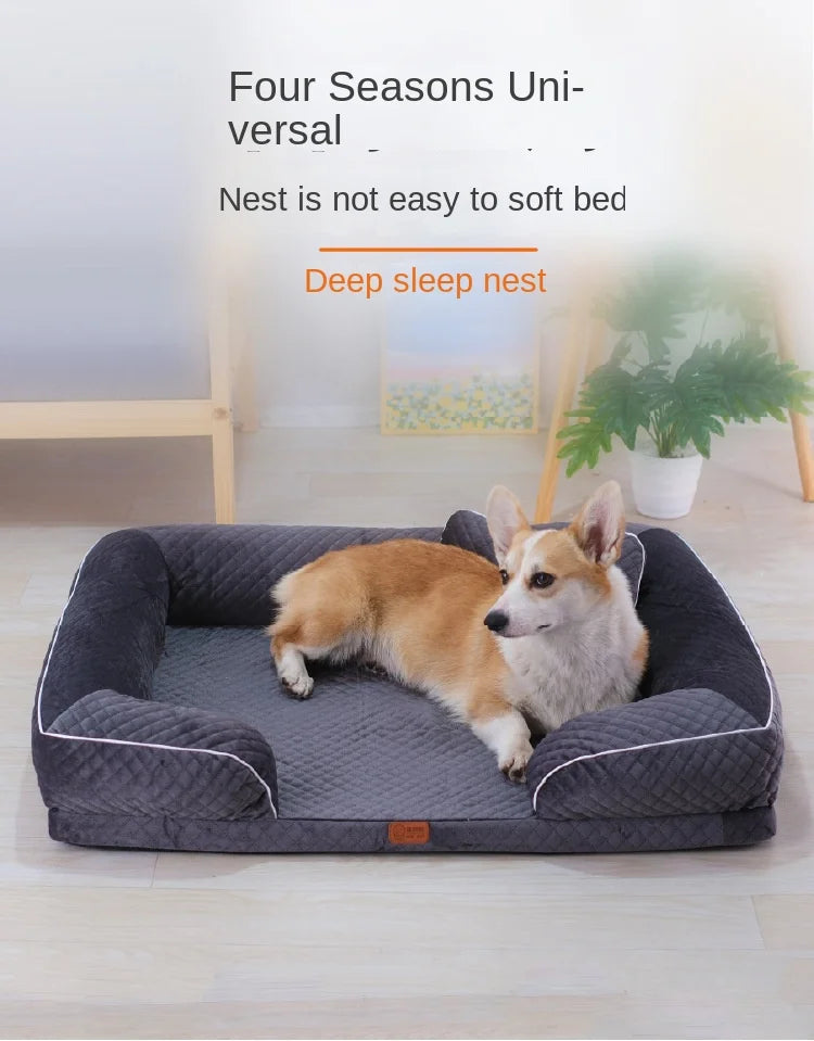 Cama Cucha Para Mascotas Lavable Extraíble Talle L