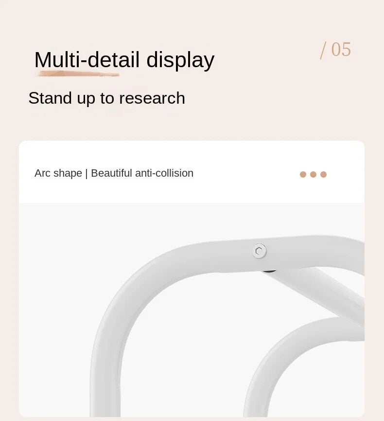 Perchero Metálico Moderno 2 Estante Cuarto Hogar Ropa Zapato