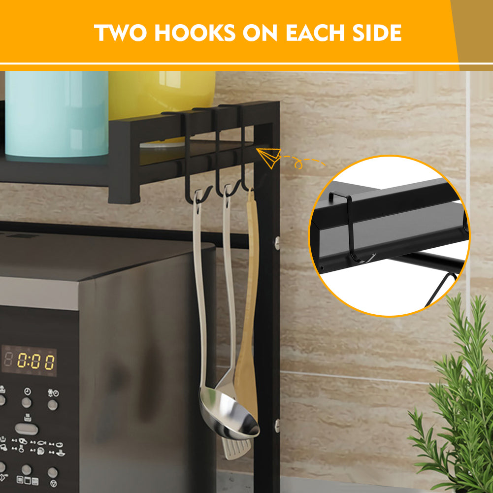 Organizador Rack Para Horno Microondas Ajustable