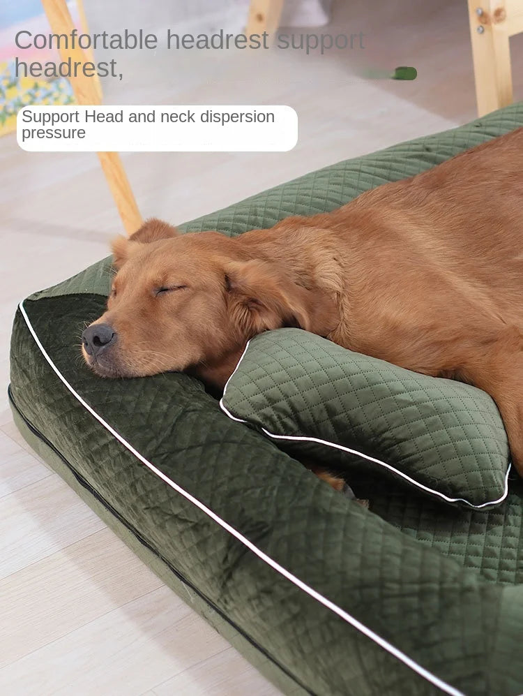 Cama para mascotas XXL c/ almohada