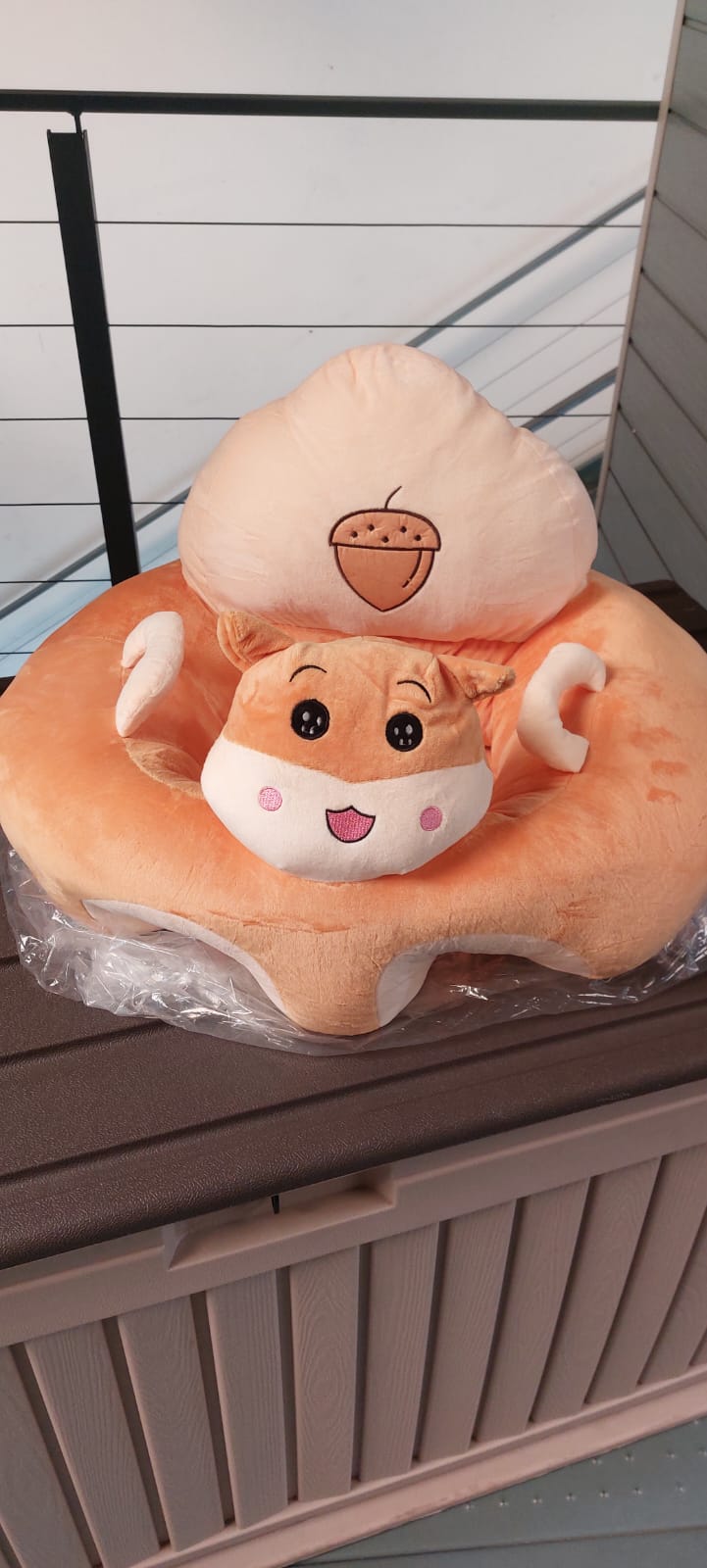 Sillón Puff para Bebe Respaldo de Contención