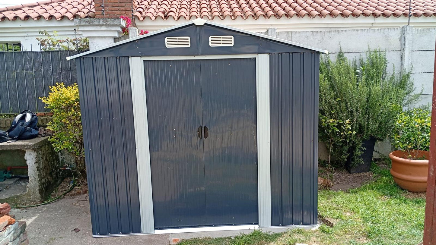 Galpón Caseta Galvanizada 3.8m2