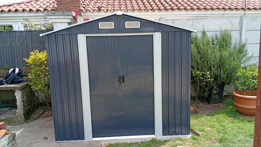 Galpón Caseta Galvanizada 3.8m2