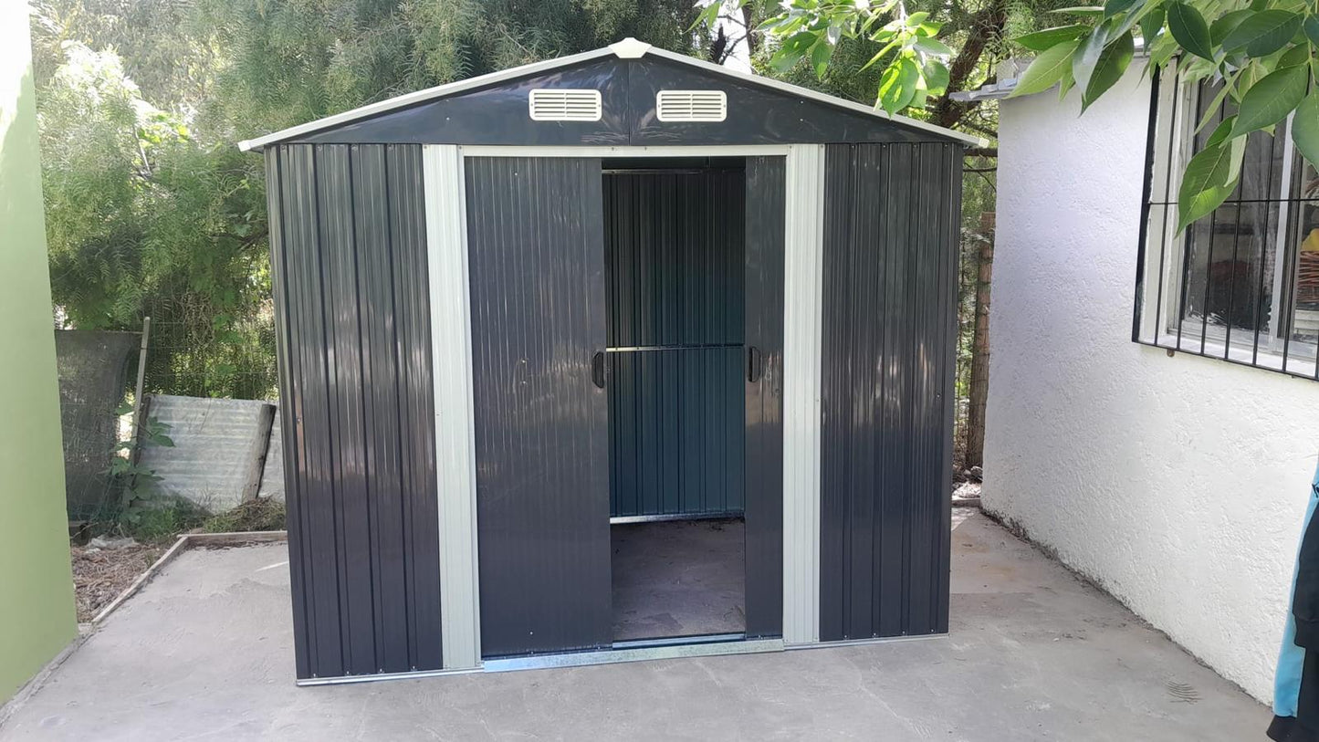 Galpón Caseta Galvanizada 3.8m2