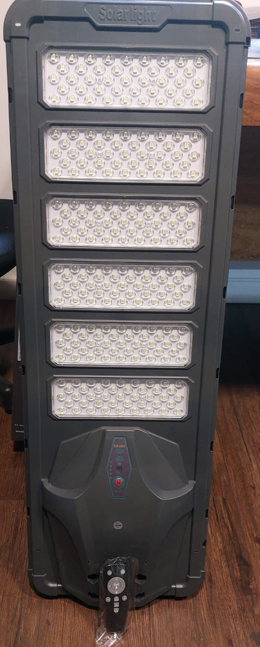 Foco Solar Led 500w C Sensor Control + Brazo Luz Fria