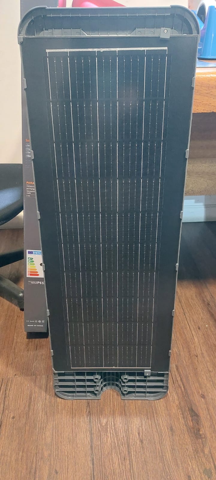 Foco Solar Led 500w C Sensor Control + Brazo Luz Fria