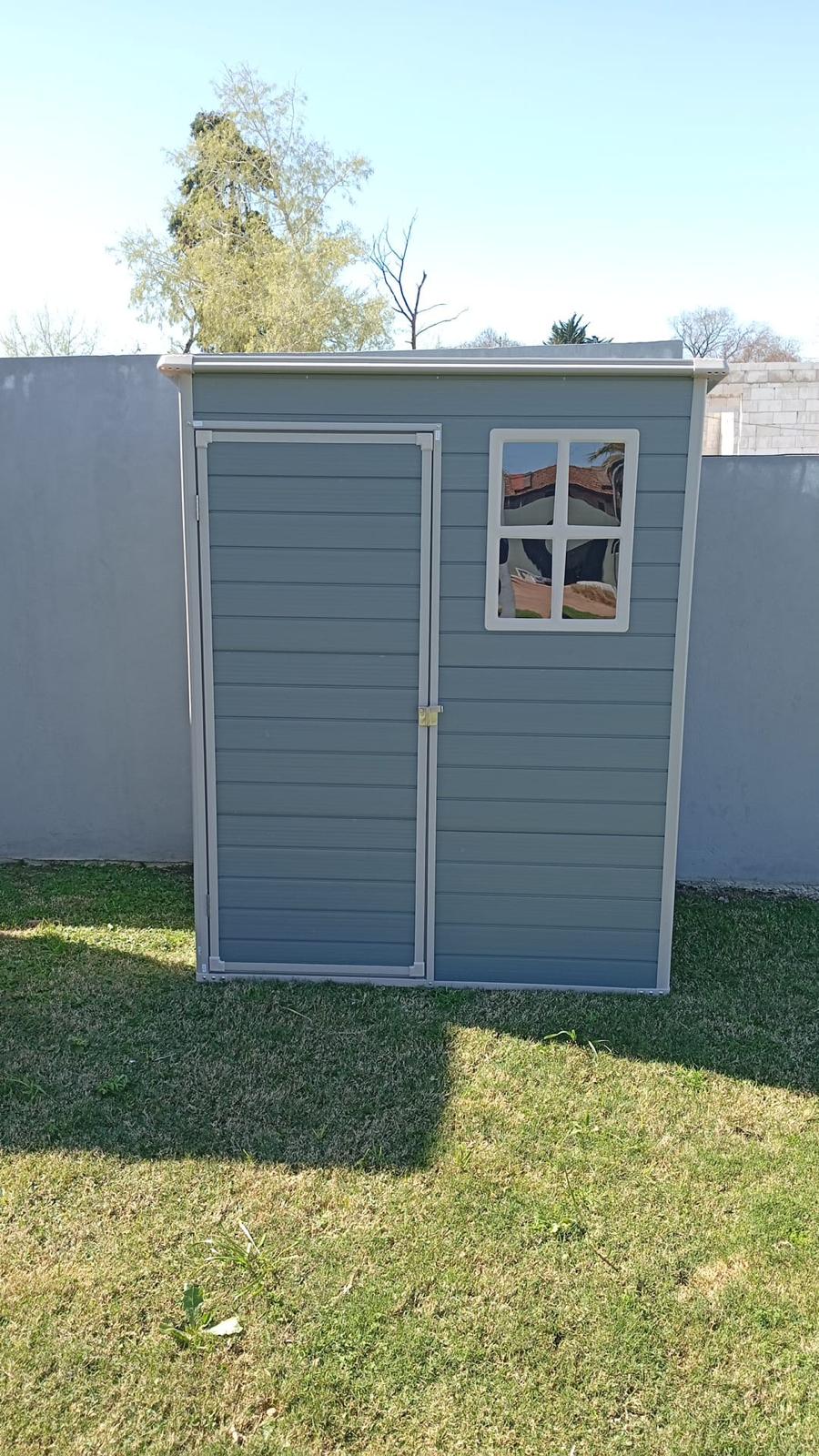 Galpón De Jardín Cobertizo Rersina 1.5m2 Con Piso Berdeal