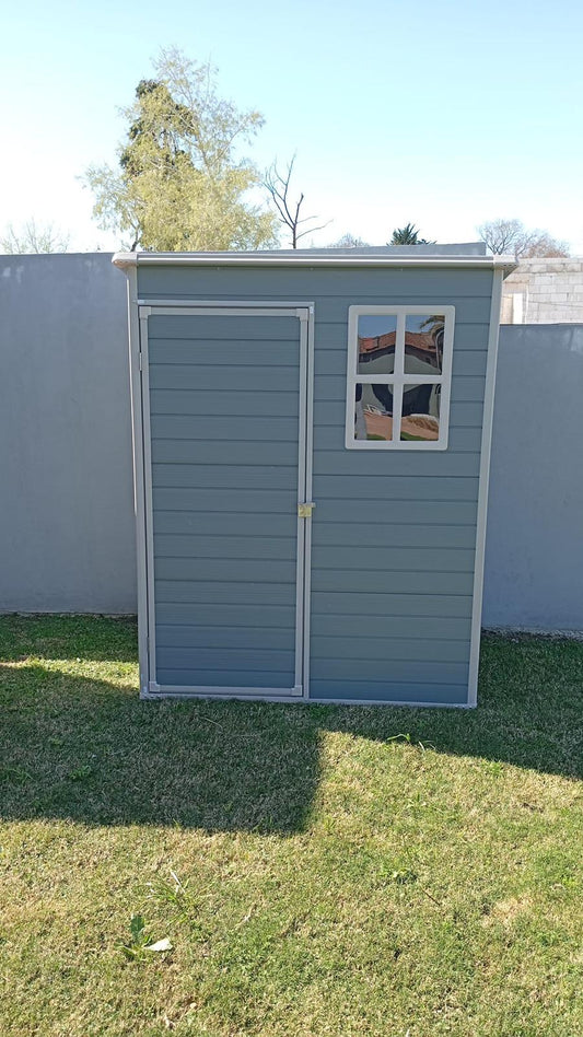 Galpón De Jardín Cobertizo Rersina 1.5m2 Con Piso Berdeal