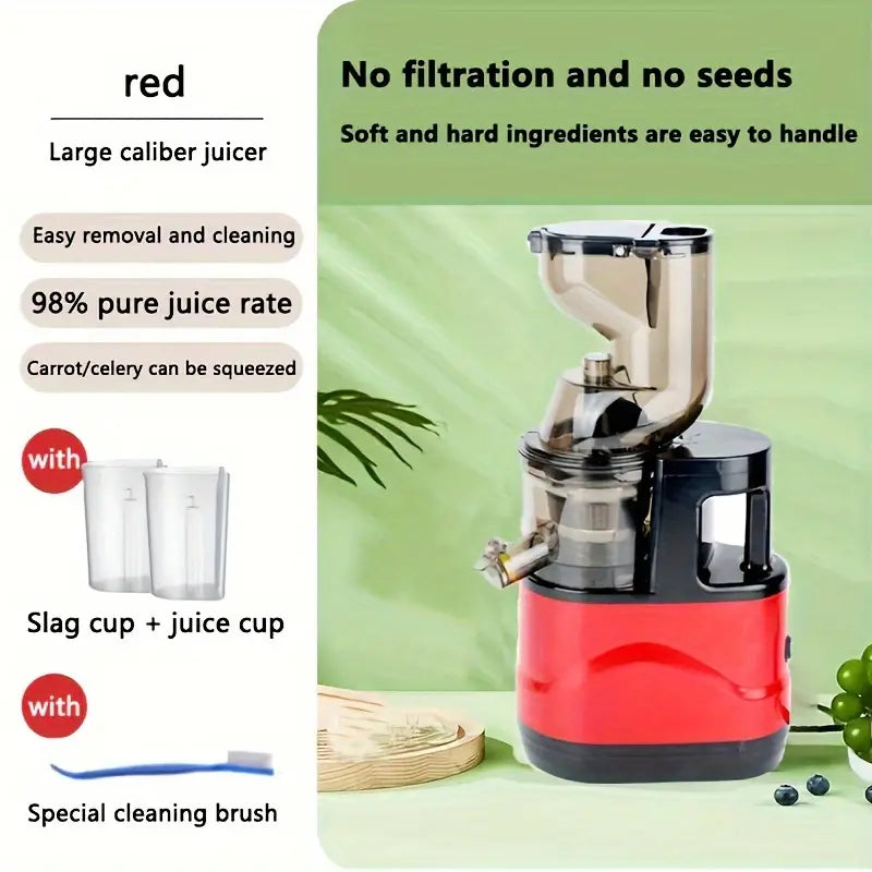 Juguera Maquina Exprimidor Prensa En Frio Frutas Verduras