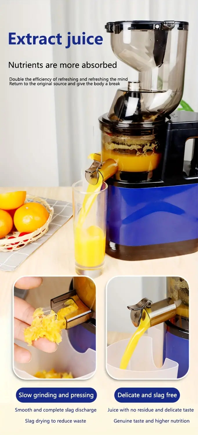 Juguera Maquina Exprimidor Prensa En Frio Frutas Verduras